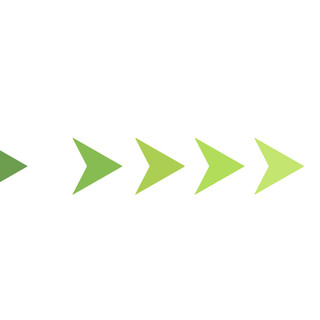 绿色极简科技卡通箭头元素GIF动态图
